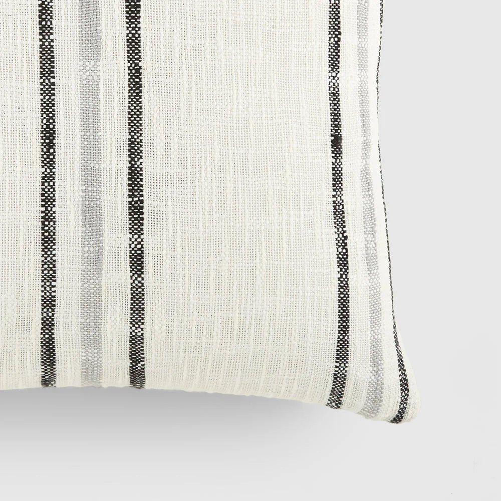 Yarn-Dyed Framed Stripe Décor Throw Pillow (Sale) - Image 4