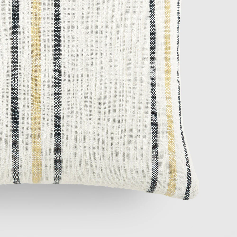 Yarn-Dyed Framed Stripe Décor Throw Pillow (Sale) - Image 5
