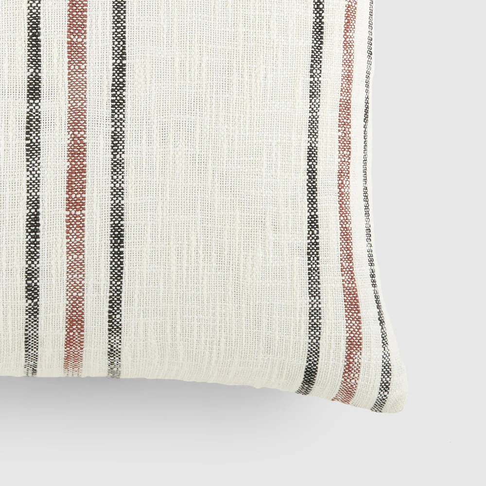 Yarn-Dyed Framed Stripe Décor Throw Pillow (Sale) - Image 6