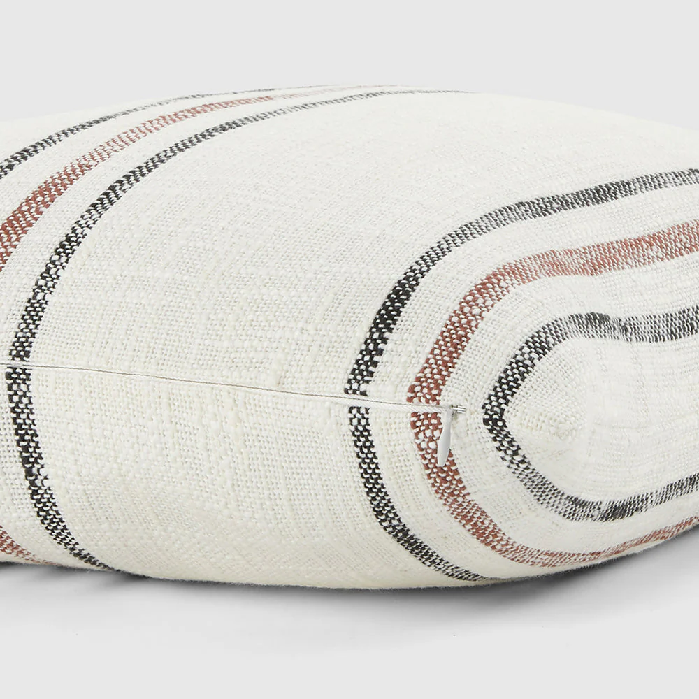 Yarn-Dyed Framed Stripe Décor Throw Pillow (Sale) - Image 9