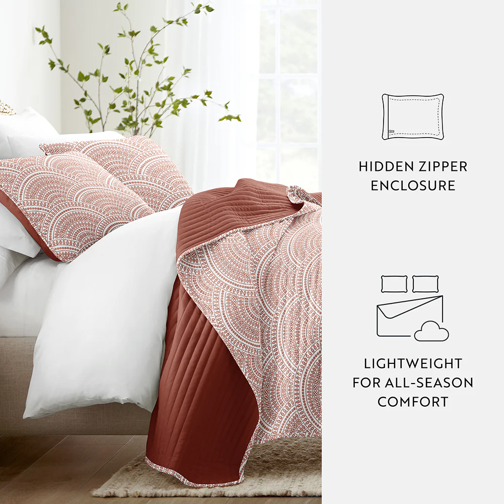 Scallop Reversible Quilted Coverlet Set - Image 21