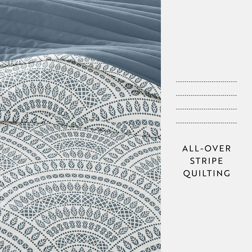 Scallop Reversible Quilted Coverlet Set - Image 27