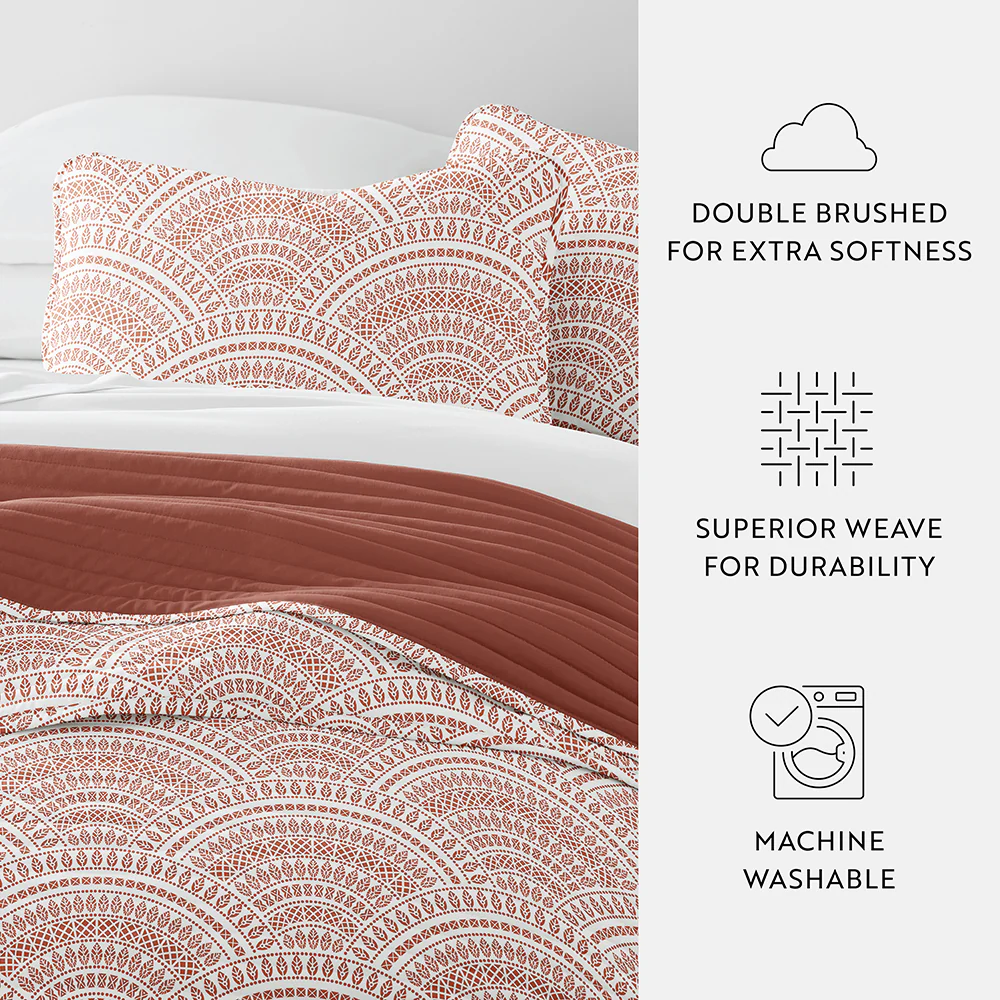 Scallop Reversible Quilted Coverlet Set - Image 30