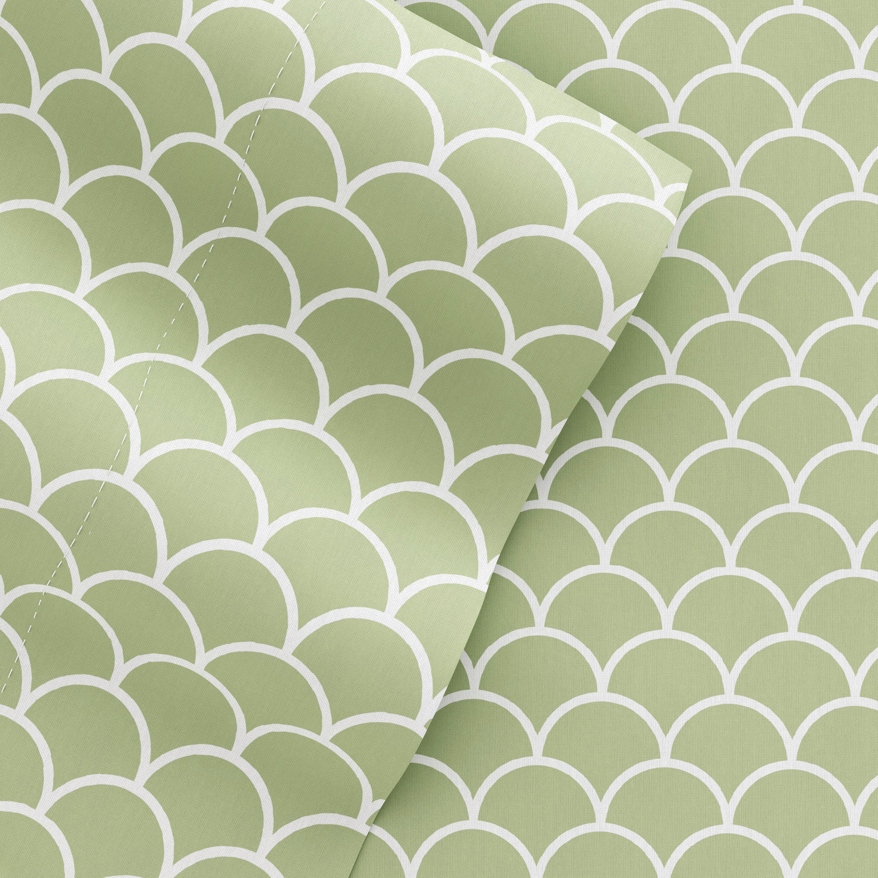 Scallops Pattern 4-Piece Sheet Set - Image 6