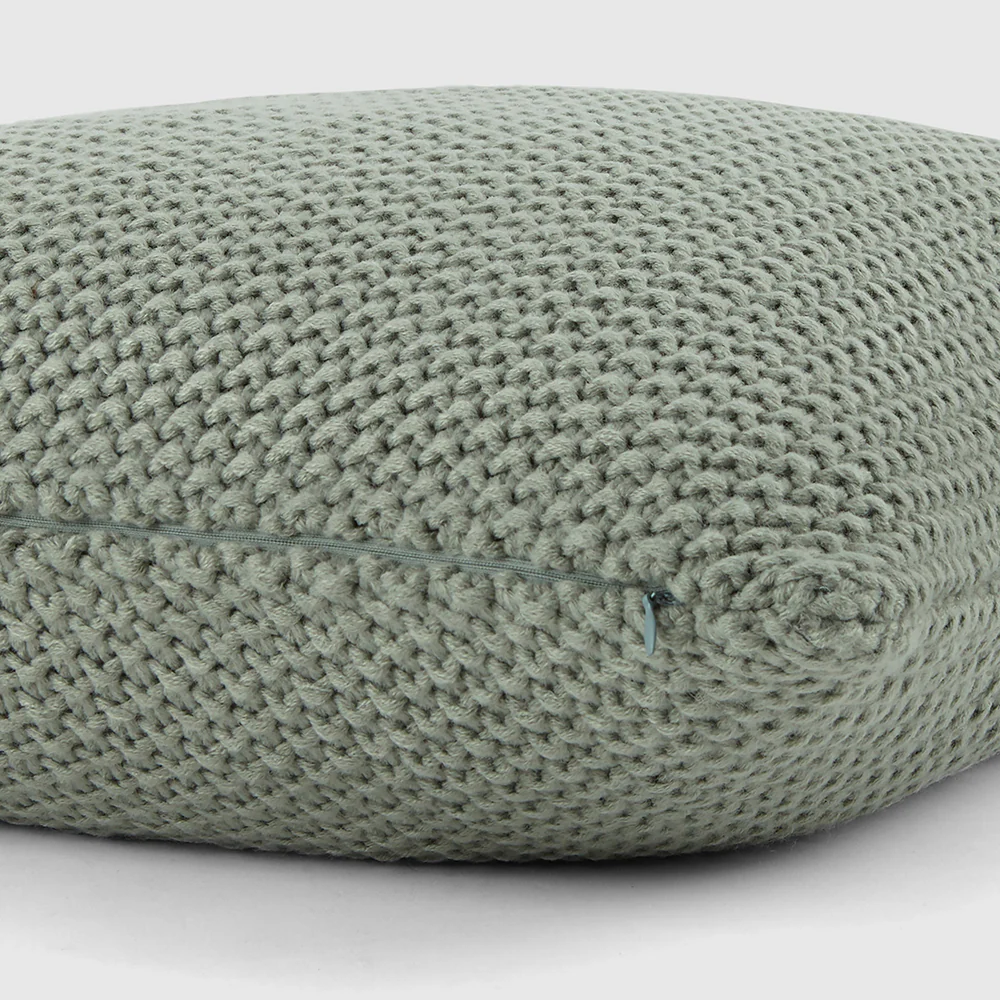 Seed Stitch Knit Throw Pillow - Image 15