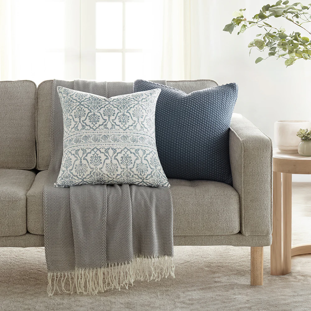 Seed Stitch Knit Throw Pillow - Image 21
