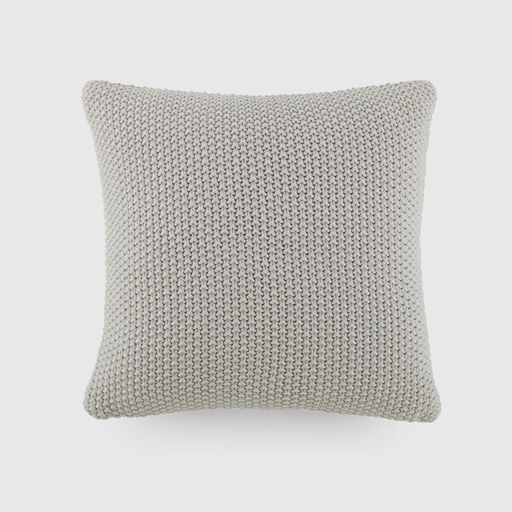 Seed Stitch Knit Throw Pillow - Image 3