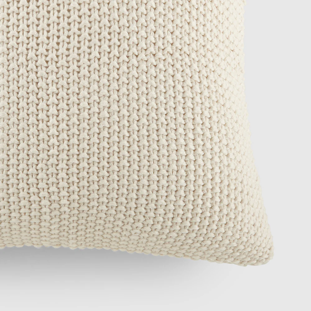 Seed Stitch Knit Throw Pillow - Image 9