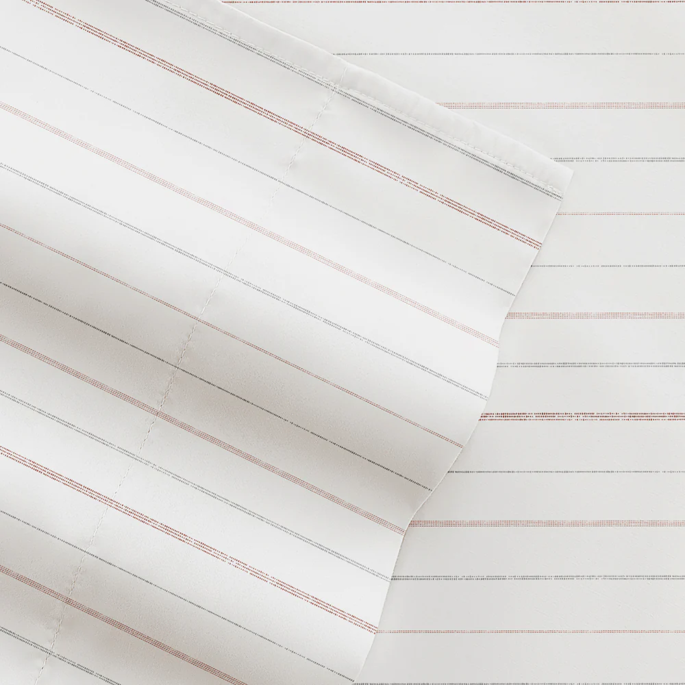 Soft Stitch Stripe 4-Piece Pattern Sheet Set - Sale - Image 4