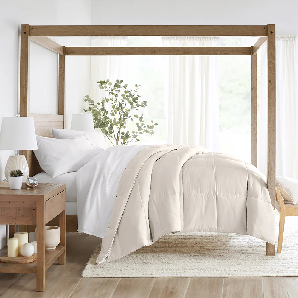 Solid Down-Alternative Comforter - Sale - Image 15