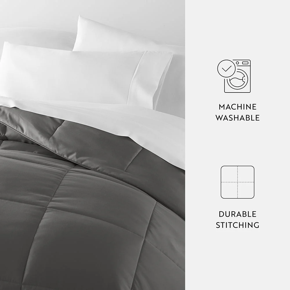 Solid Down-Alternative Comforter (Sale) - Image 84