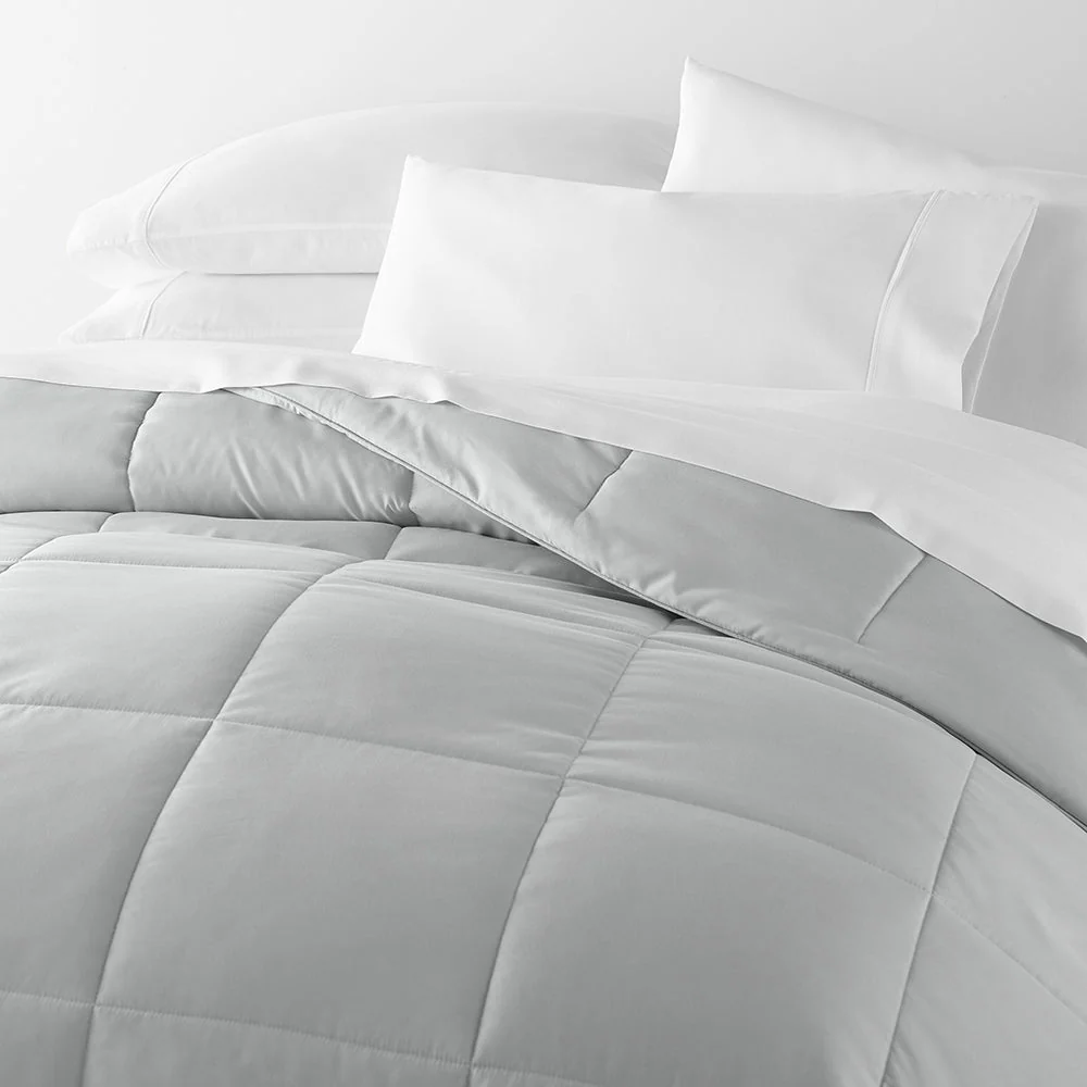 Solid Down-Alternative Comforter - Sale - Image 40