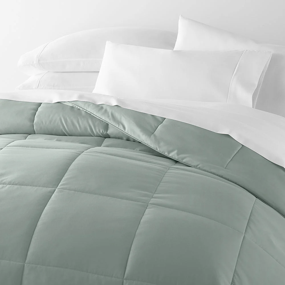Solid Down-Alternative Comforter - Sale - Image 43