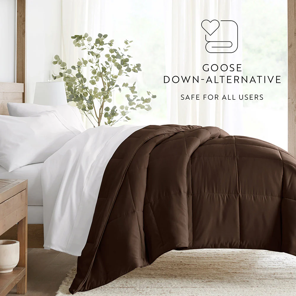 Solid Down-Alternative Comforter - Sale - Image 63
