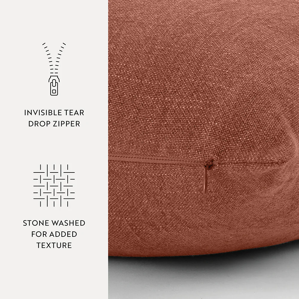 Stone Washed Décor Throw Pillow - Image 71