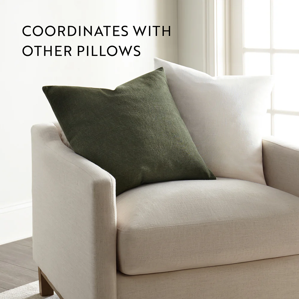 Stone Washed Décor Throw Pillow - Image 86