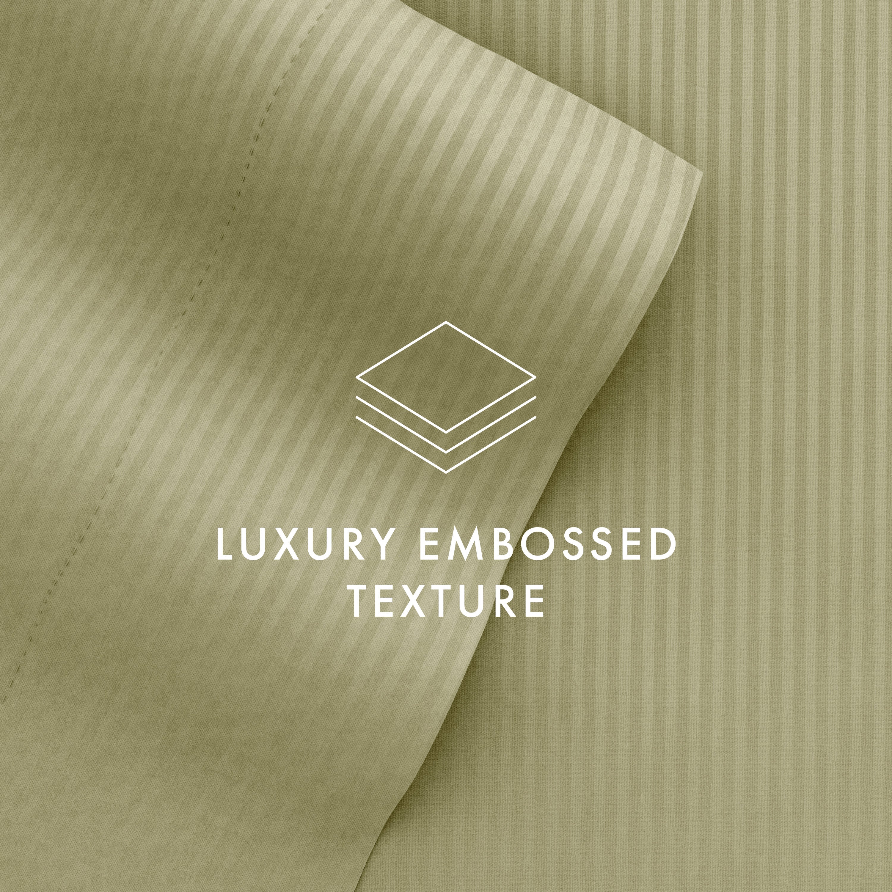 Striped Embossed 4-Piece Sheet Set Sale - Image 53