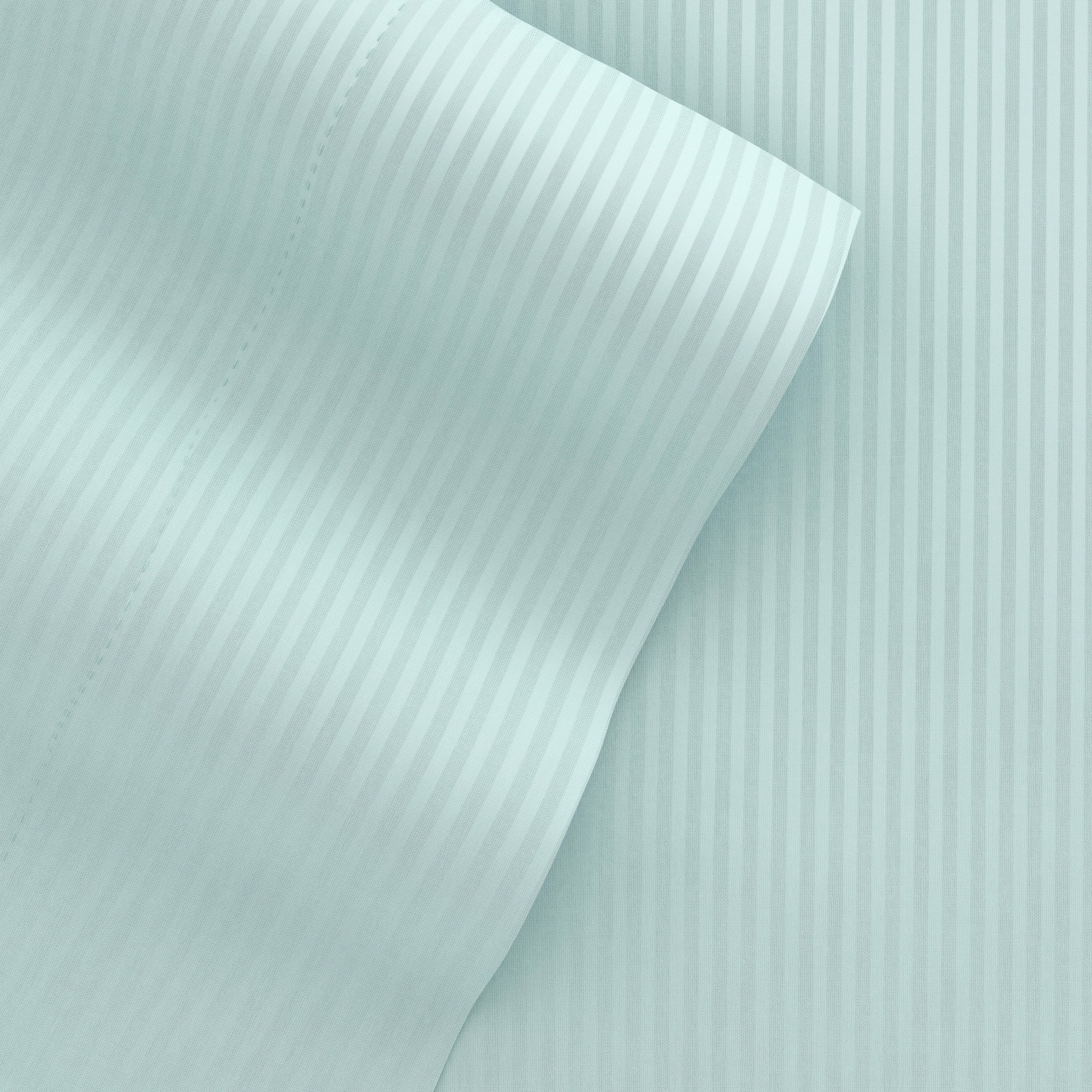 Striped Embossed 4-Piece Sheet Set Sale - Image 7