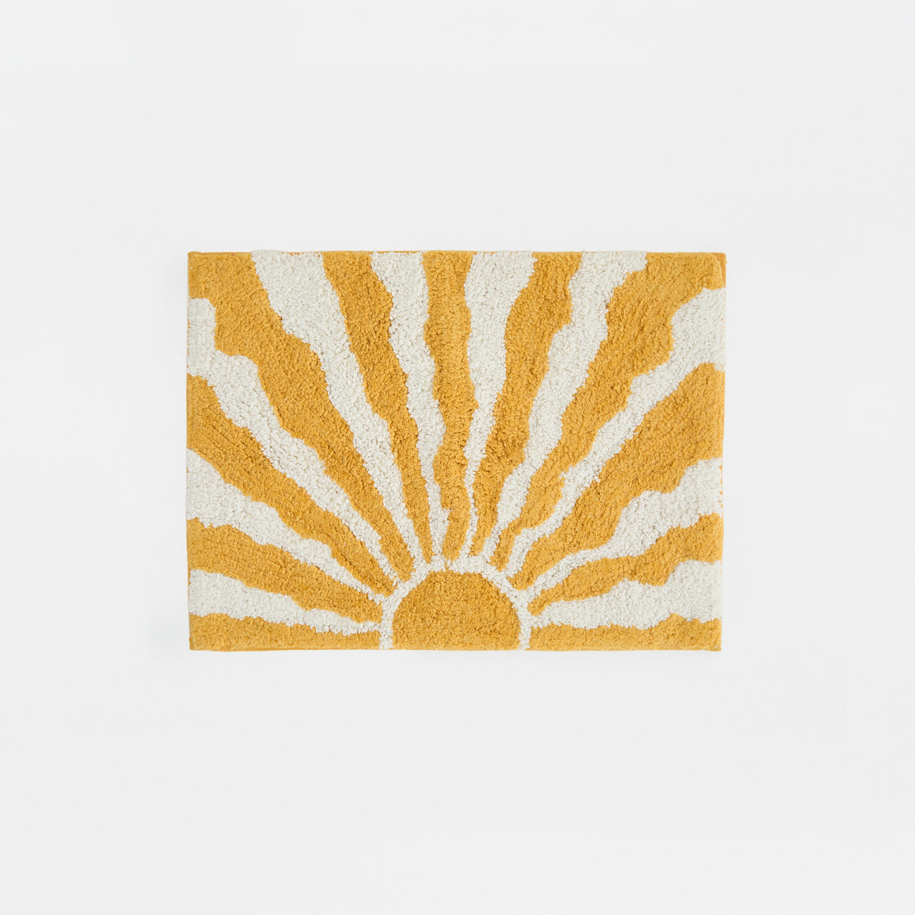 100% Cotton Sunny Floral Patterned Bath Mat - Image 4
