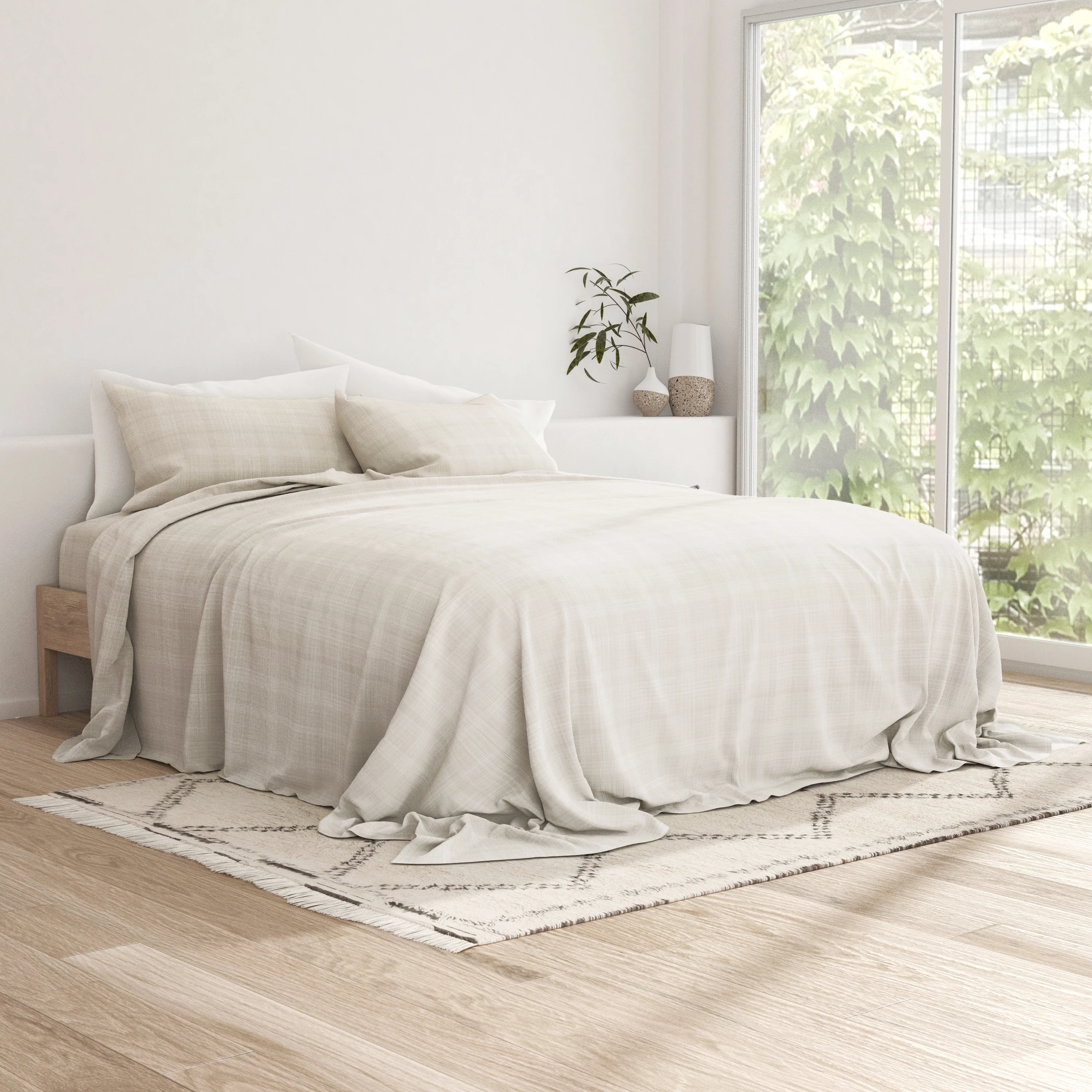 Thatch Pattern 4-Piece Sheet Set - Image 14