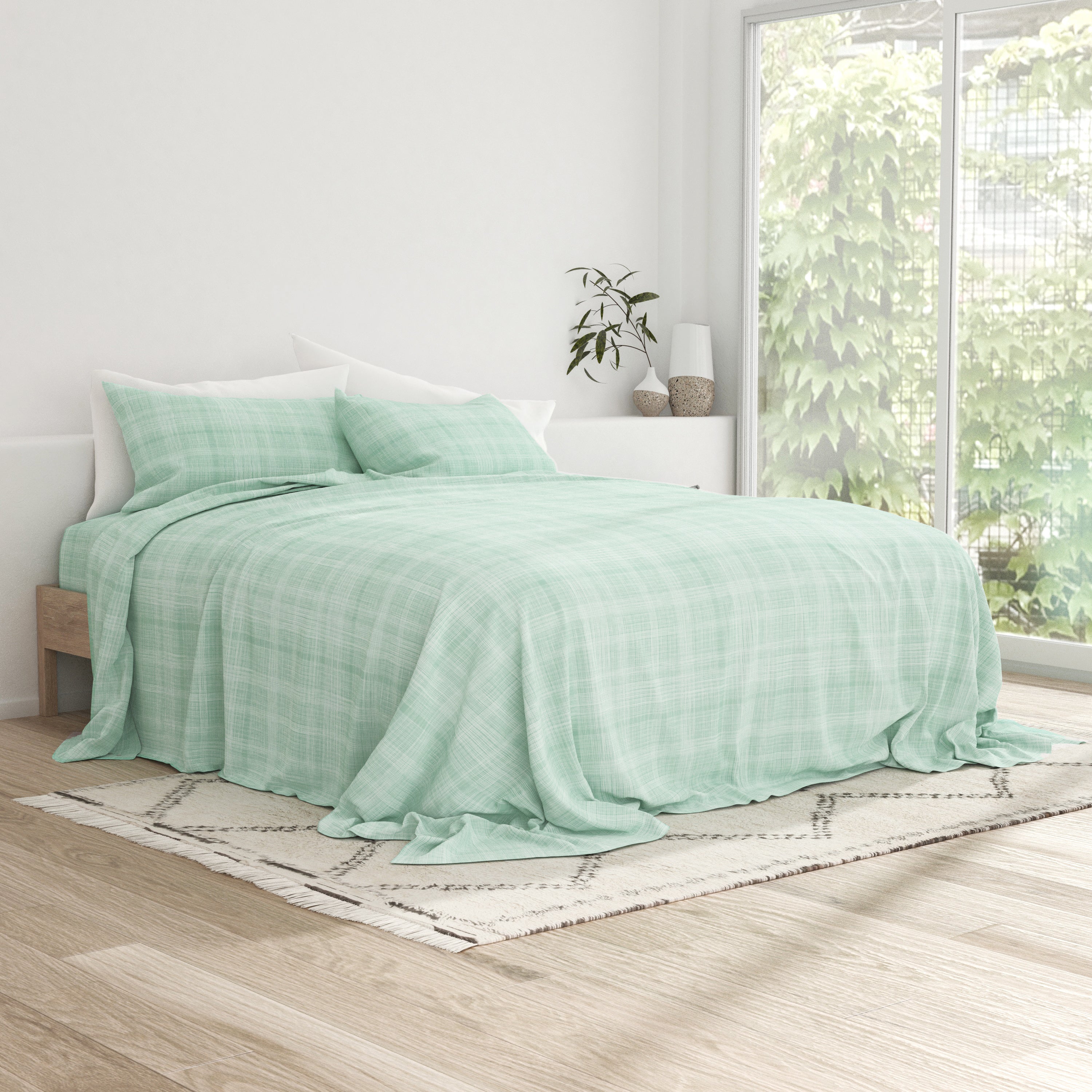 Thatch Pattern 4-Piece Sheet Set - Image 16