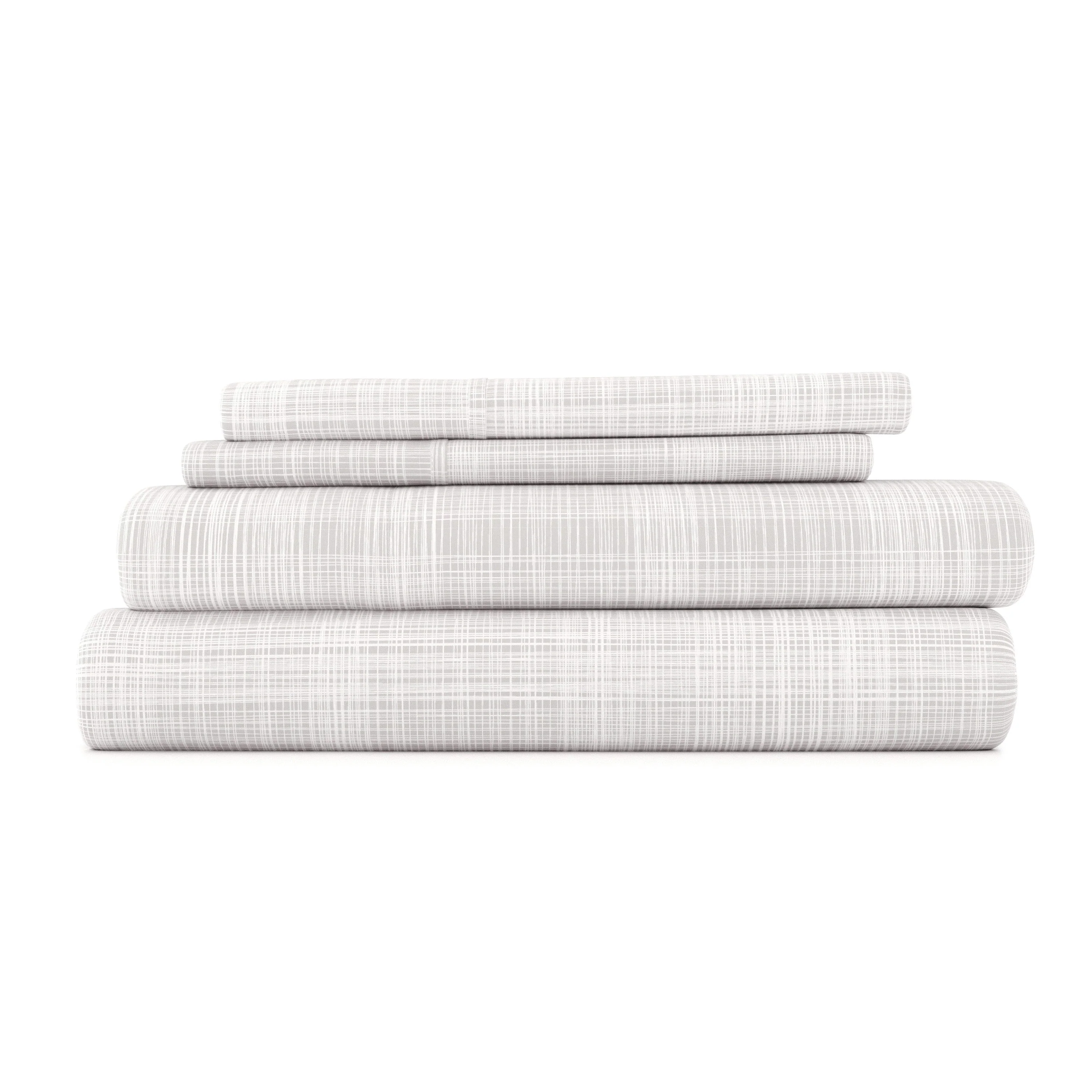 Thatch Pattern 4-Piece Sheet Set - Sale - Image 3