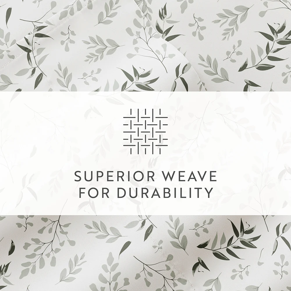 Tossed Foliage 4-Piece Pattern Sheet Set - Image 6