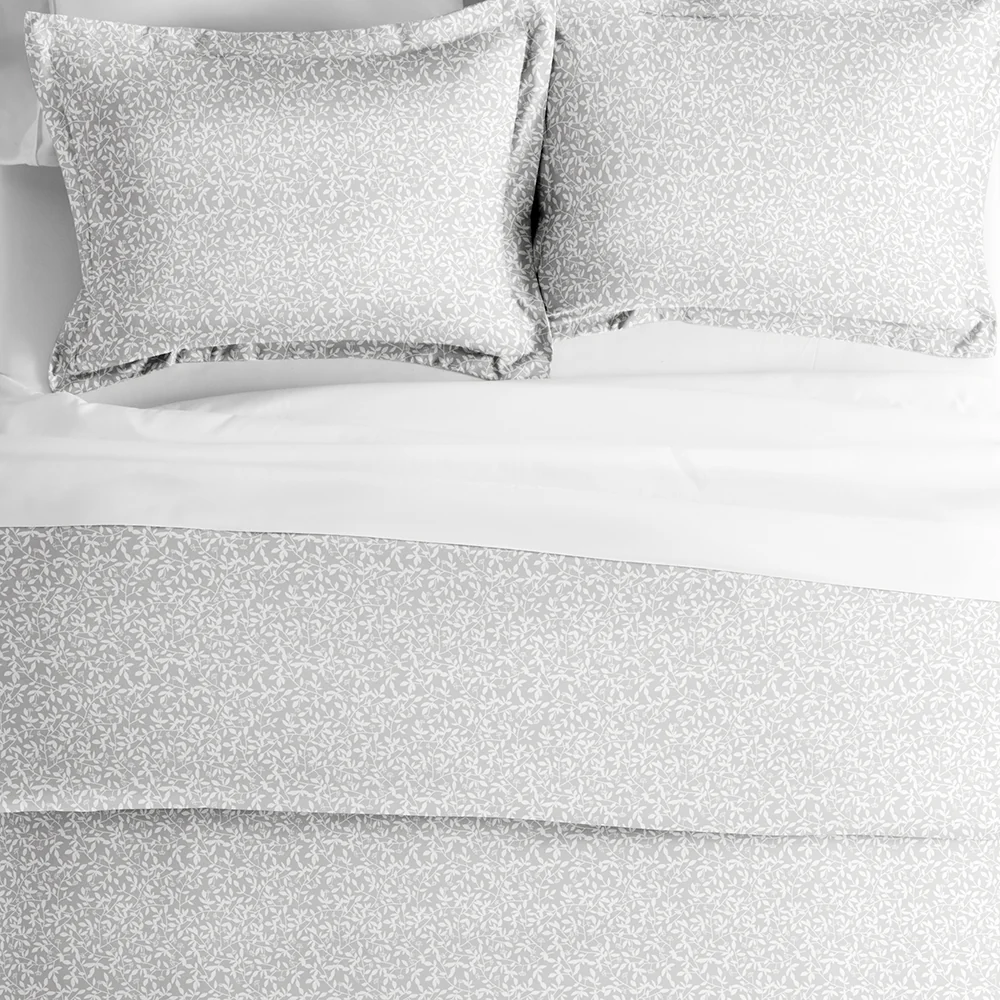 Trellis Vine Pattern 3-Piece Duvet Cover Set - Image 3