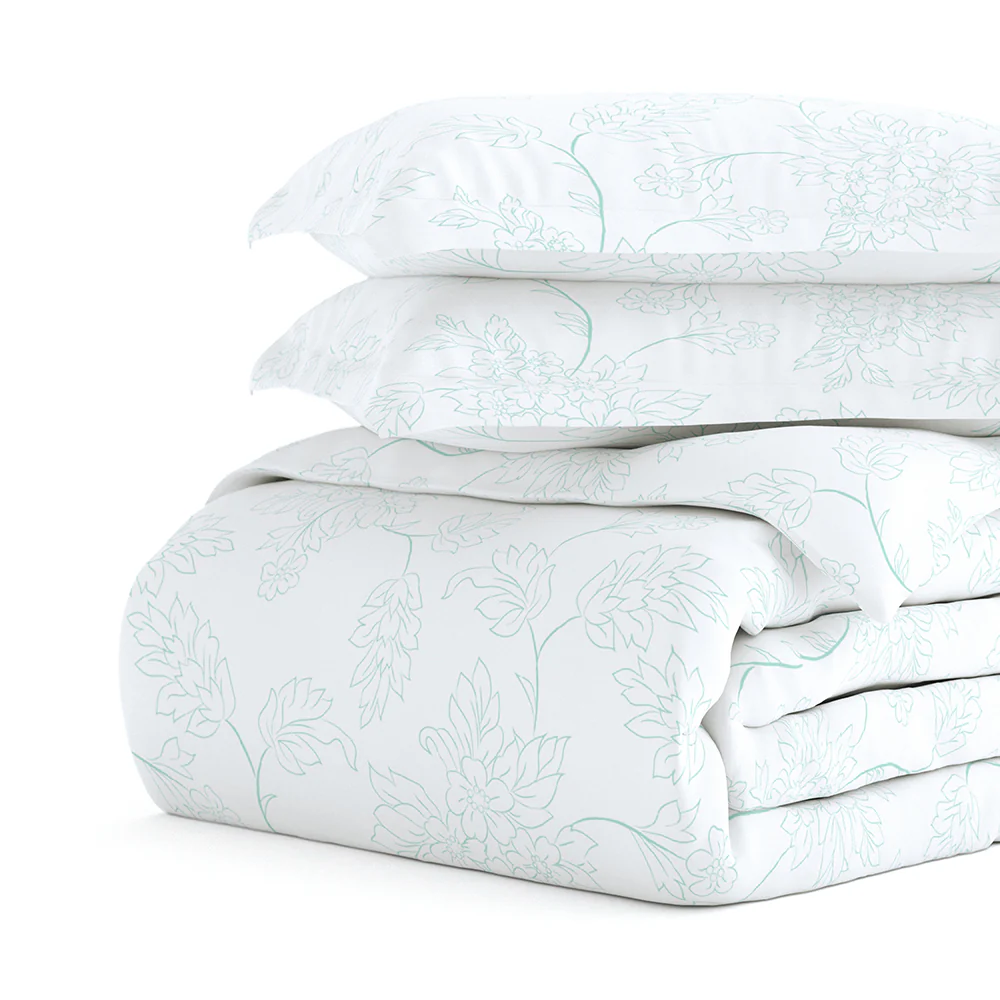 Vines Pattern 3-Piece Duvet Cover Set - Image 10