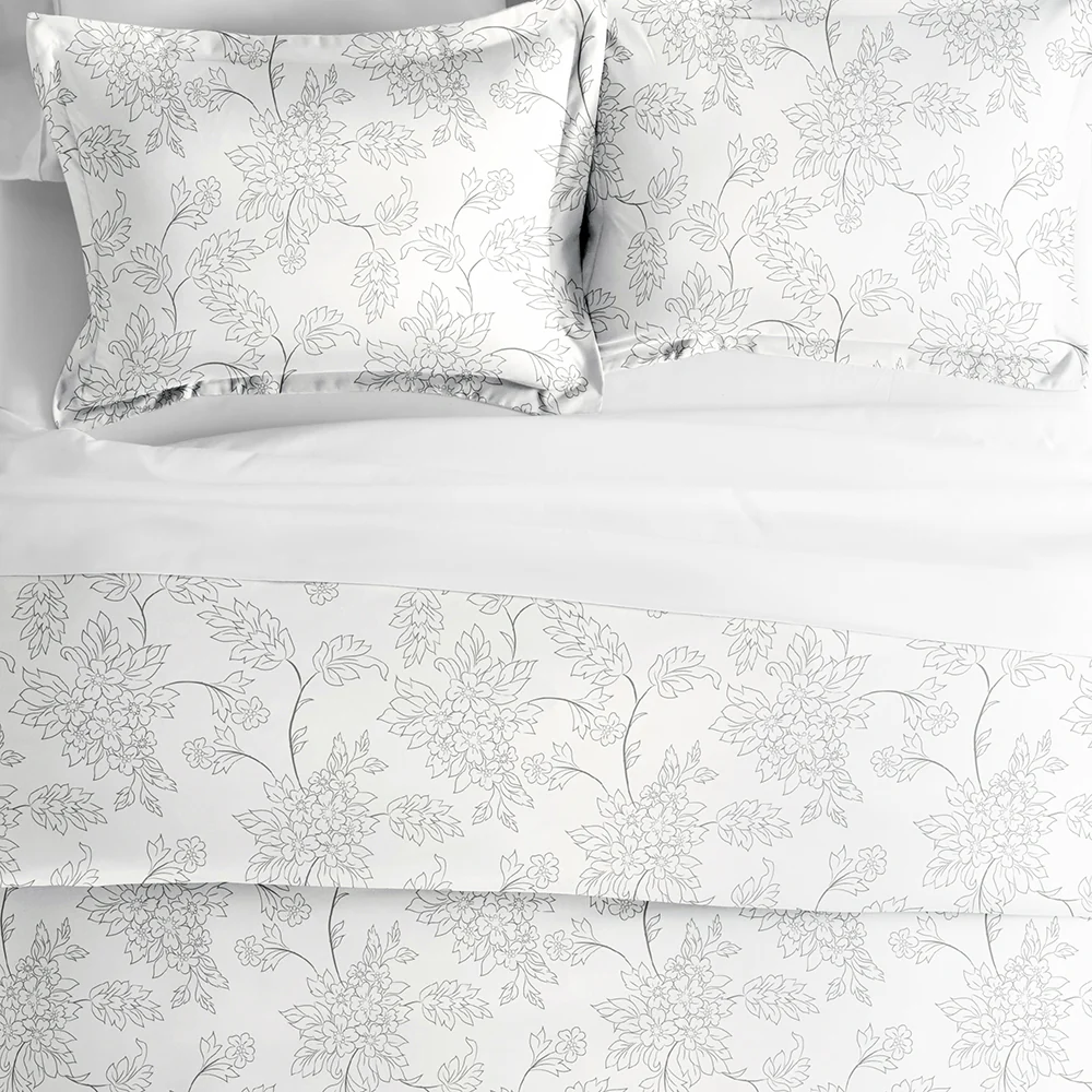Vines Pattern 3-Piece Duvet Cover Set - Image 5