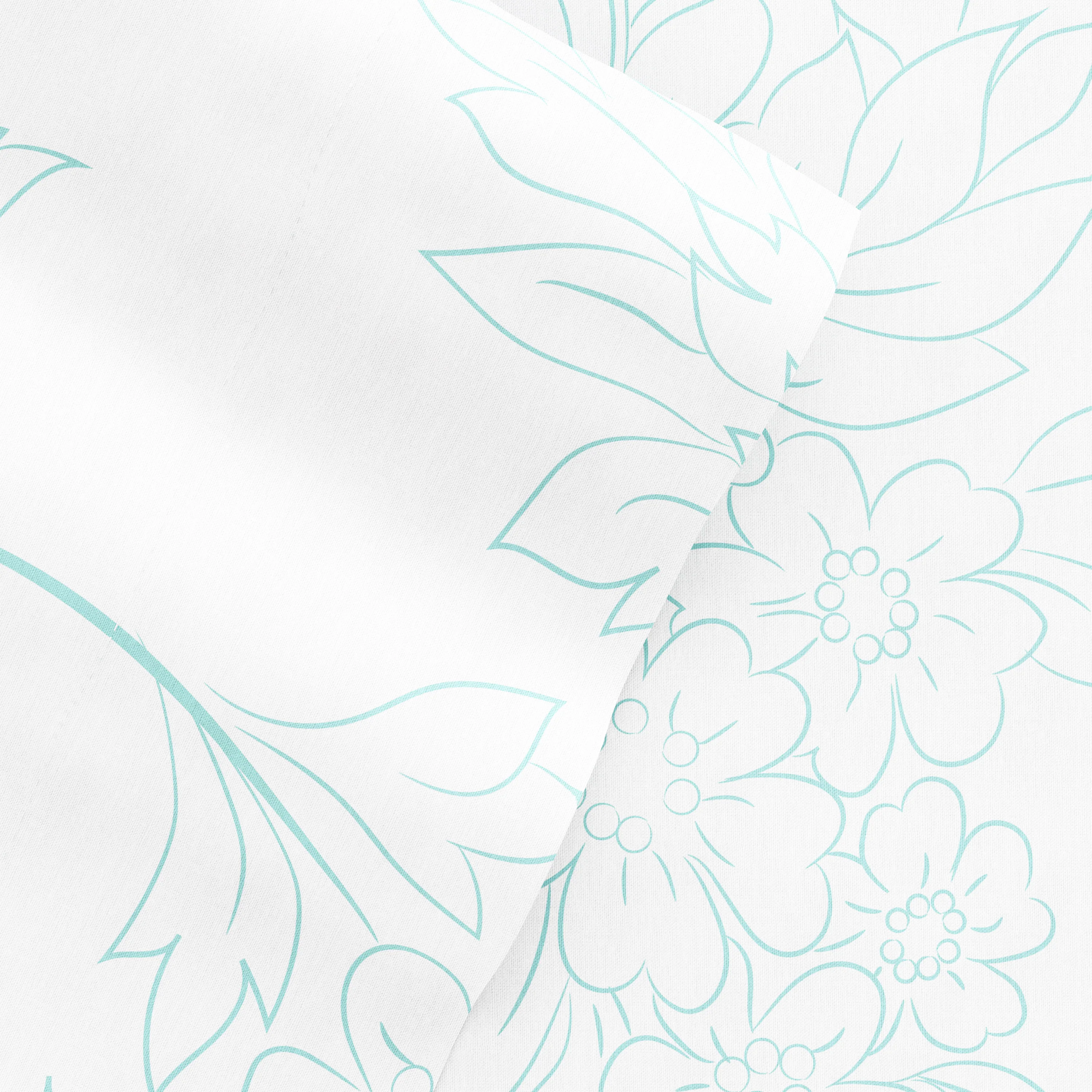 Vines Pattern 4-Piece Sheet Set - Image 4