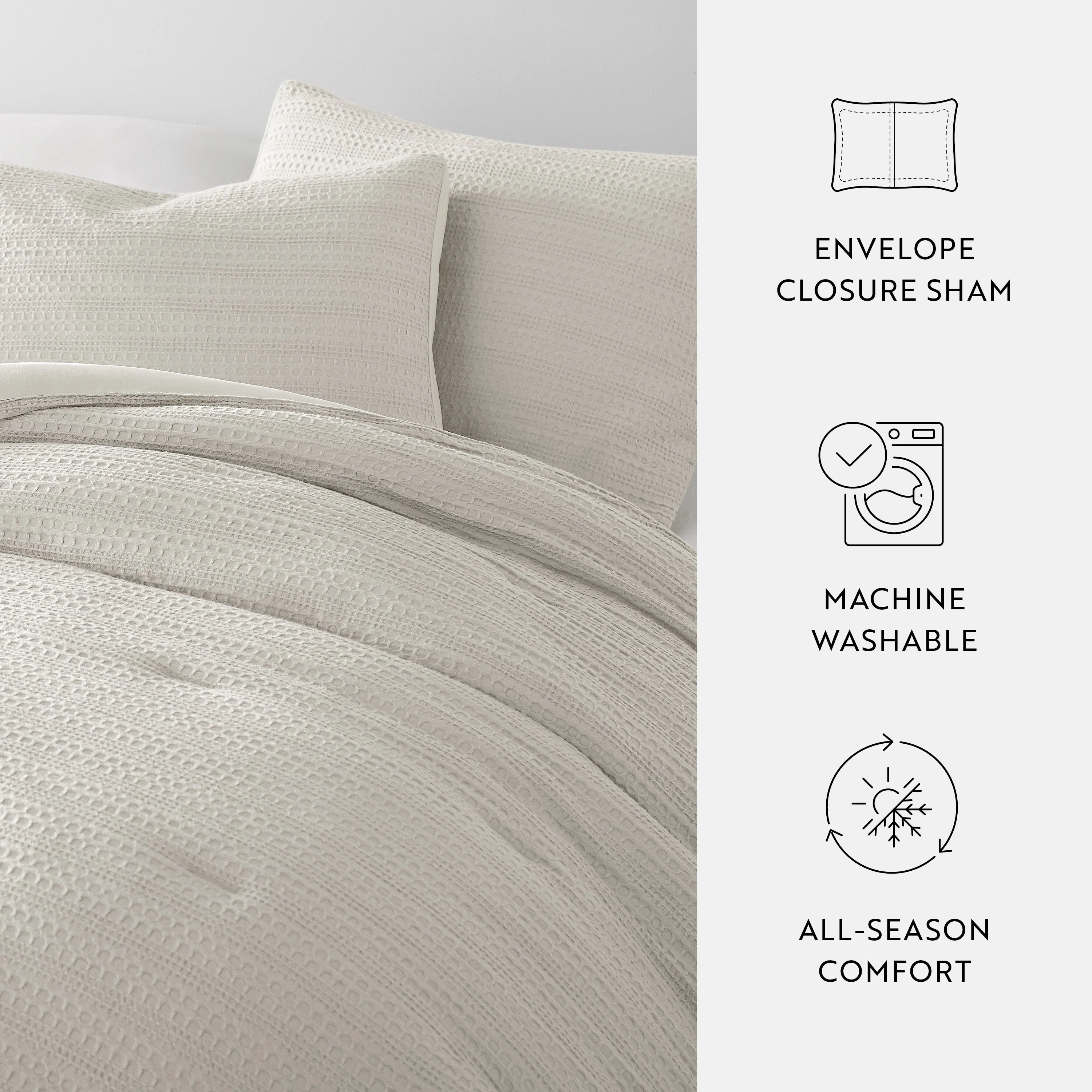 Waffle Textured Comforter Set (Sale) - Image 45
