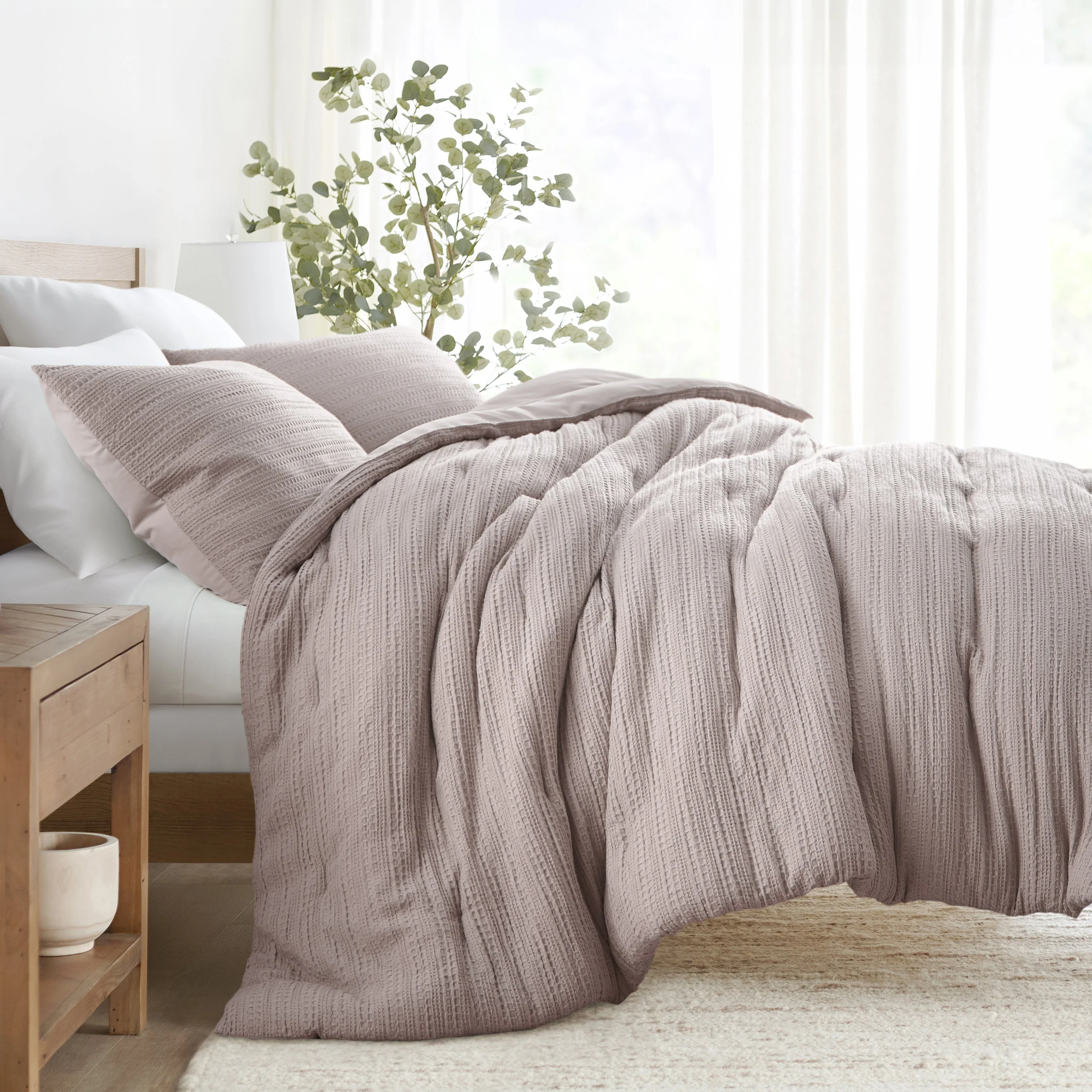 Waffle Textured Comforter Set (Sale) - Image 5