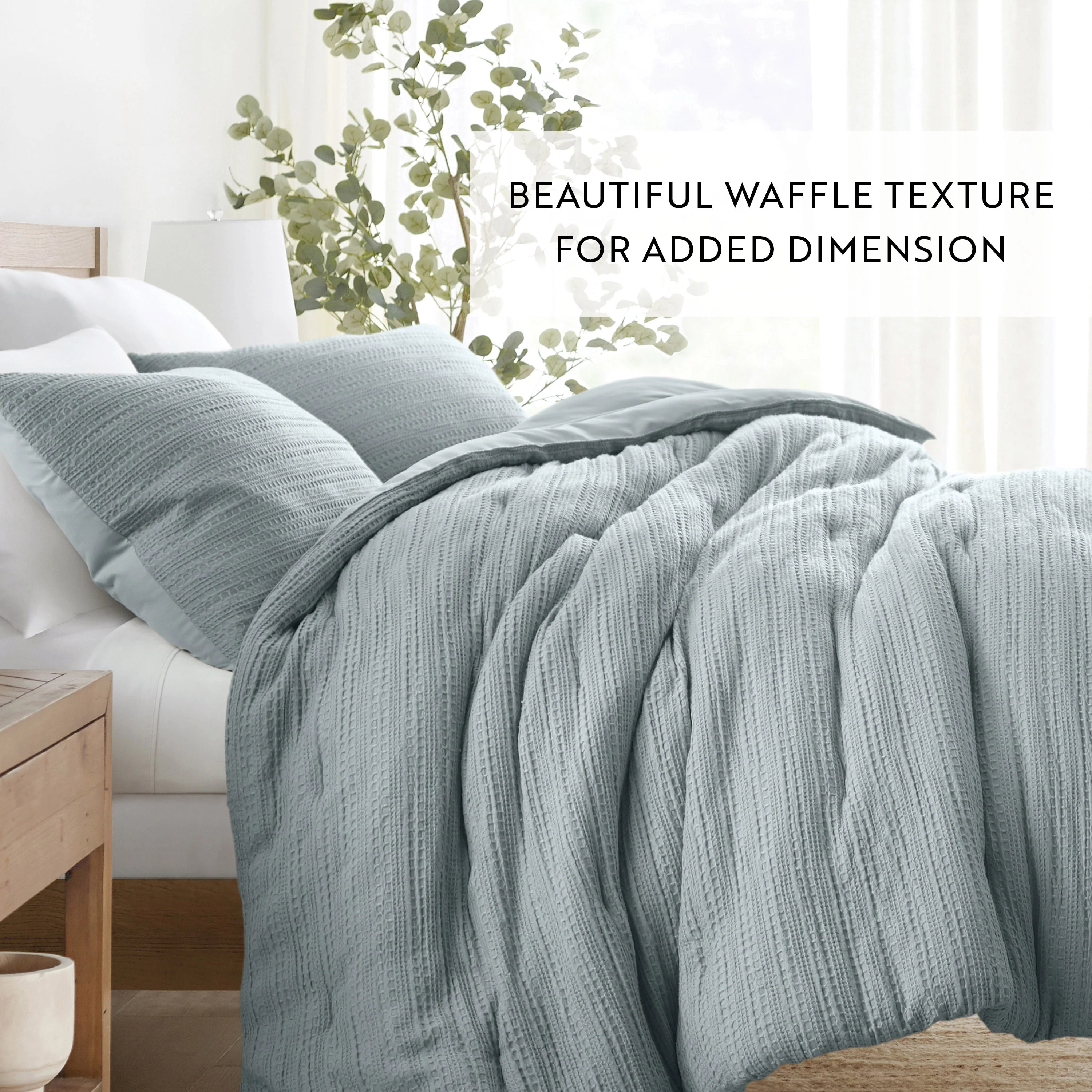 Waffle Textured Comforter Set (Sale) - Image 65