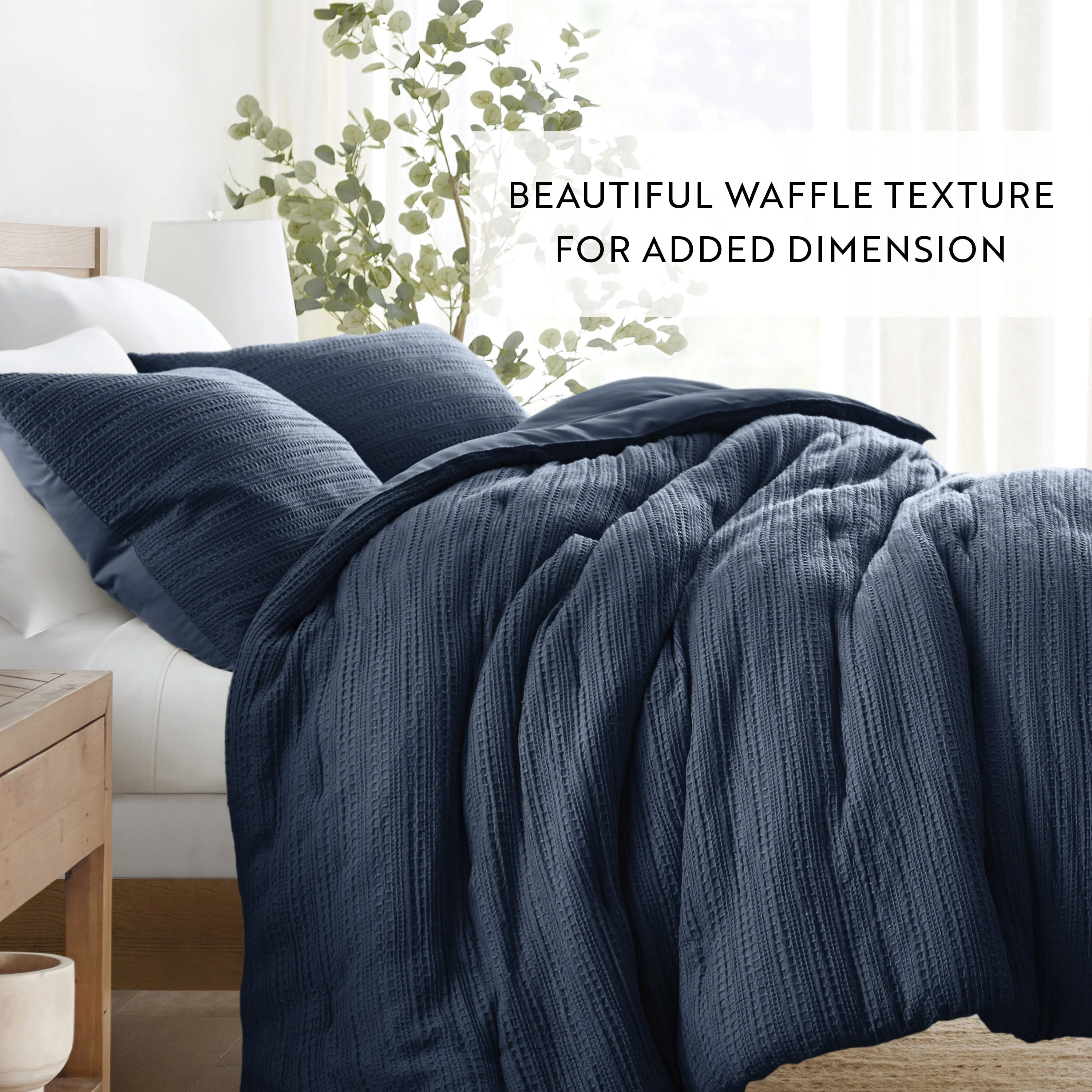 Waffle Textured Comforter Set (Sale) - Image 68