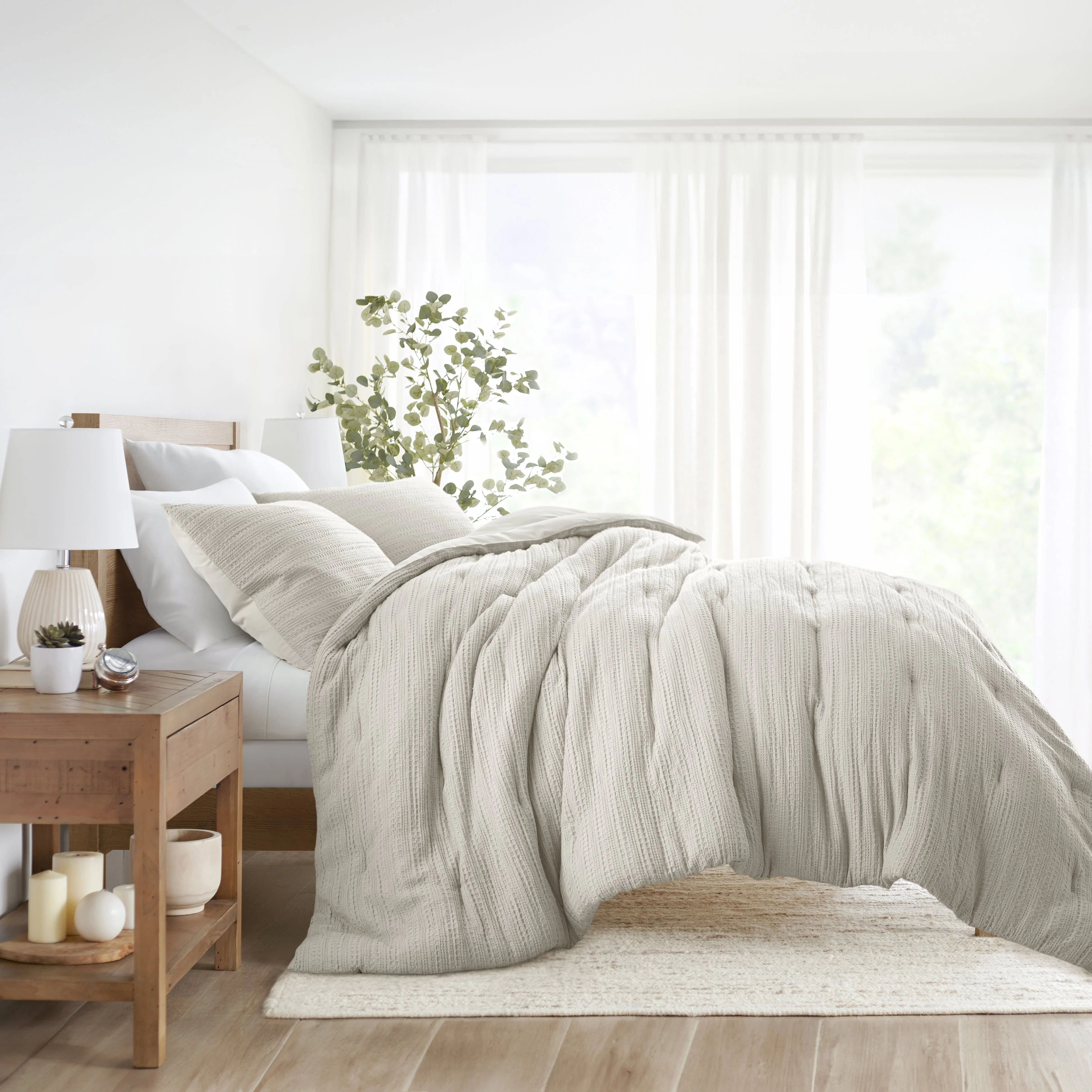Waffle Textured Comforter Set (Sale) - Image 9