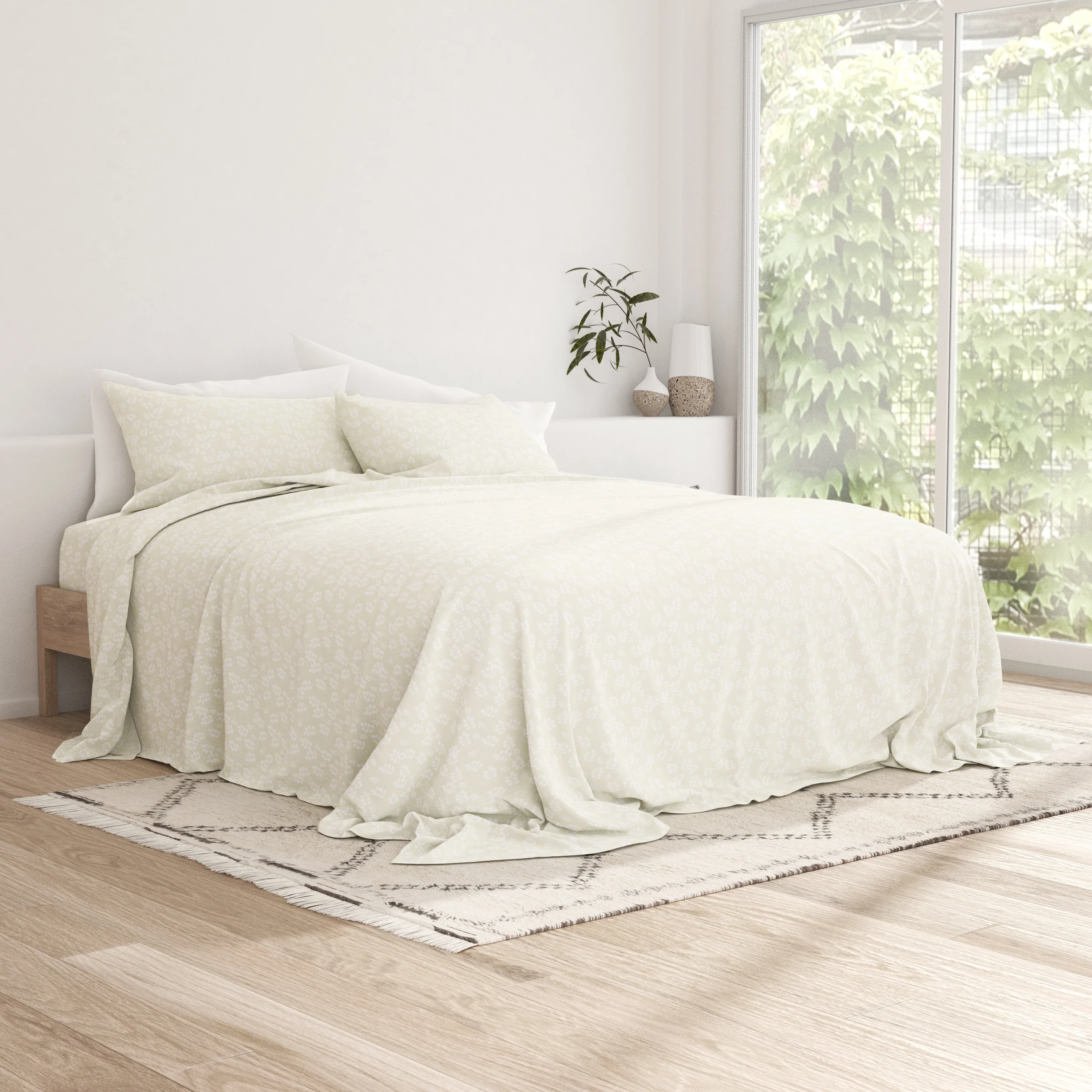 Wheatfield Pattern 4-Piece Sheet Set - Image 10