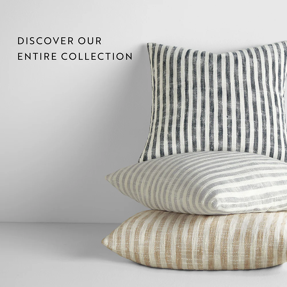 Yarn-Dyed Bengal Stripe Throw Pillow - Image 31