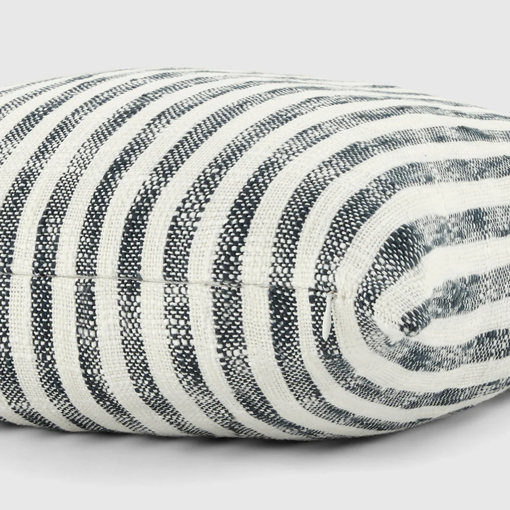 Yarn-Dyed Bengal Stripe Throw Pillow - Image 7